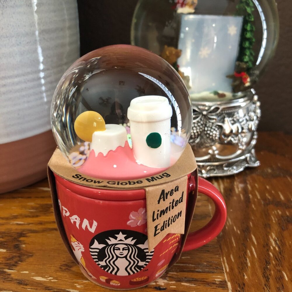 Starbucks Japan Limited Edition Snow Globe Expresso Cup